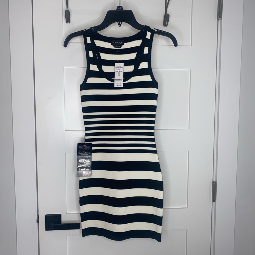 Bebe racerback dress